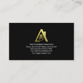 Abfangen des Blitzlichtes Blue Power Plug Electric Visitenkarte (Rückseite)