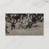 Abfangenluchs, Russland-Klassiker Photochrom Visitenkarte (Rückseite)