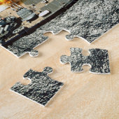 Abfeuerndes volle Breitseiten-Puzzle Puzzle (Seite)