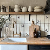 Abflug von Woodpecker Fliese