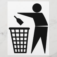 Abfluss abwerfen (Flasche)