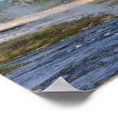 Abfluss des Biscuit-Beckens, Yellowstone-Nationalp Poster (Ecke)