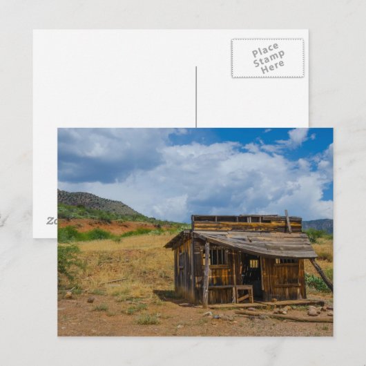 Abfluss des Salt River Canyons Postkarte (Vorne/Hinten)