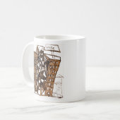Abfluss Kaffeetasse (Vorderseite Links)
