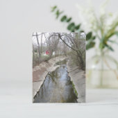 Abfluss von fotogenen Sturmen Postkarte (Stehend Vorderseite)