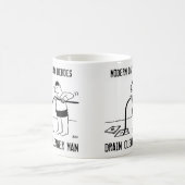 Abflussreiniger-Mann Kaffeetasse (Mittel)
