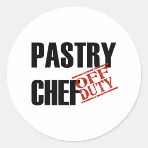 ABGABE PASTRY KOCH LIGHT RUNDER AUFKLEBER