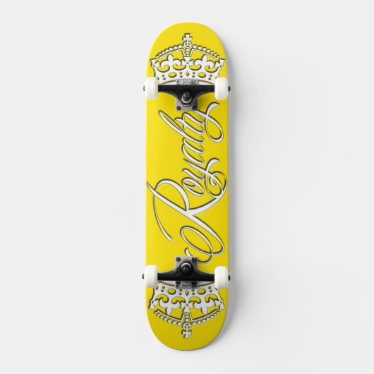 Abgabe-Skateboard-Plattform-Gelb Skateboard (Vorderseite)