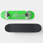 Abgabe-Skateboard-Plattform-Grün Skateboard (Horizontal)
