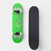 Abgabe-Skateboard-Plattform-Grün Skateboard (Vorderseite)