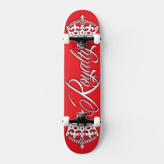 Abgabe-Skateboard-Plattform-Rot Skateboard (Vorderseite)