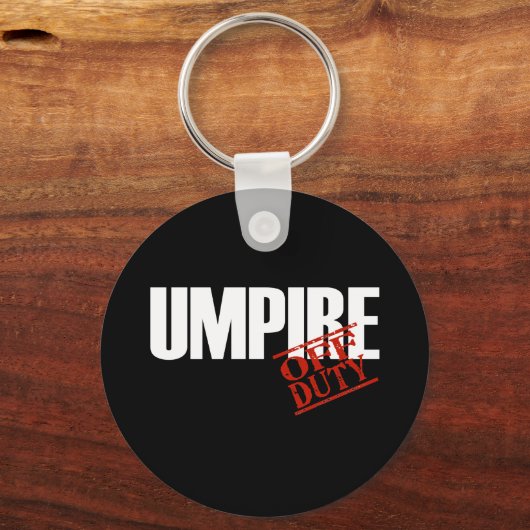 ABGABE UMPIRE DARK SCHLÜSSELANHÄNGER (Vorderseite)
