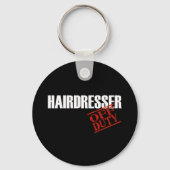 ABGABENHAIRDRESSER DARK SCHLÜSSELANHÄNGER (Vorderseite)