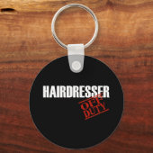 ABGABENHAIRDRESSER DARK SCHLÜSSELANHÄNGER (Vorderseite)