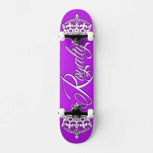 Abgabeskateboard-Plattform lila Skateboard (Vorderseite)