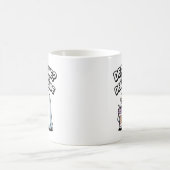 Abgabetermin? Eher Tot Im Inneren Kawaii-Geist Kaffeetasse (Mittel)