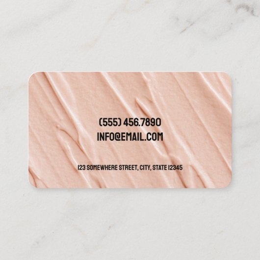 Abgänge Visitenkarte (Rückseite)