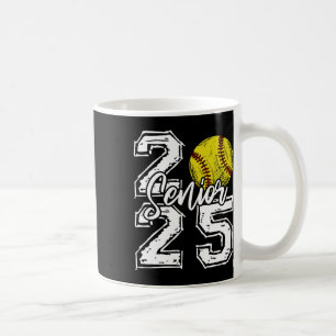Abgänger 2025 Softball Senior 2025 Zurück zur Schu Kaffeetasse