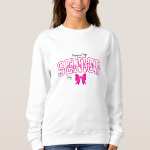 Abgängerklasse 2026 Varsity-Schleife Sweatshirt