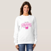 Abgängerklasse 2026 Varsity-Schleife Sweatshirt (Vorne ganz)