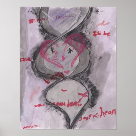 Abgangsschild Poster (Vorne)