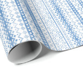 Abgeblasene Messe Isle Knitwear Aquädukt Gemütlich Geschenkpapier (Rolleneckpunkt)