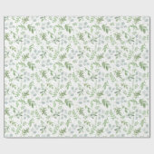 Abgeblendete Botanicals Geschenkpapier (Flach)