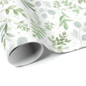 Abgeblendete Botanicals Geschenkpapier (Rolleneckpunkt)