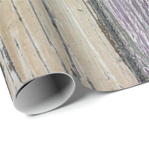 Abgeblendete Farbe auf Holzverschleißpapier Geschenkpapier