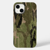 Abgeblendete grüne Camouflage Case-Mate iPhone Hülle (Rückseite)