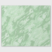 Abgeblendete grüne Camouflage Geschenkpapier (Flach)