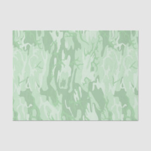 Abgeblendete grüne Camouflage Seidenpapier
