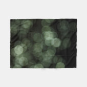 Abgeblendete grüne Lichter, digital Fleecedecke (Vorderseite (Horizontal))