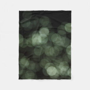 Abgeblendete grüne Lichter, digital Fleecedecke