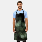 Abgeblendete grüne Lichter, digital Schürze (Getragen)