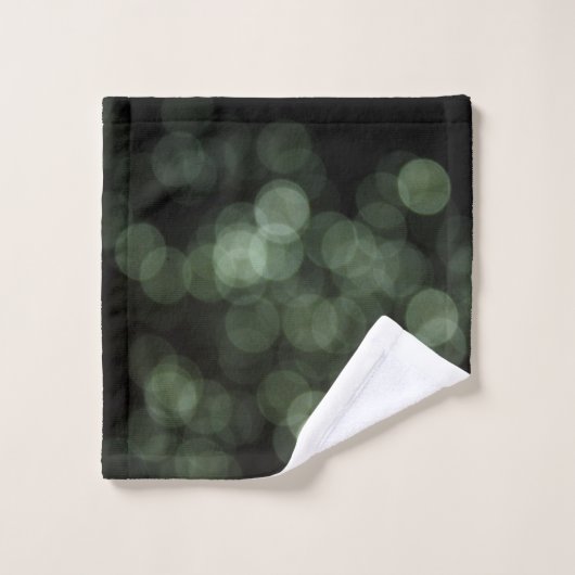 Abgeblendete grüne Lichter, digital Waschlappen (Waschlappen)