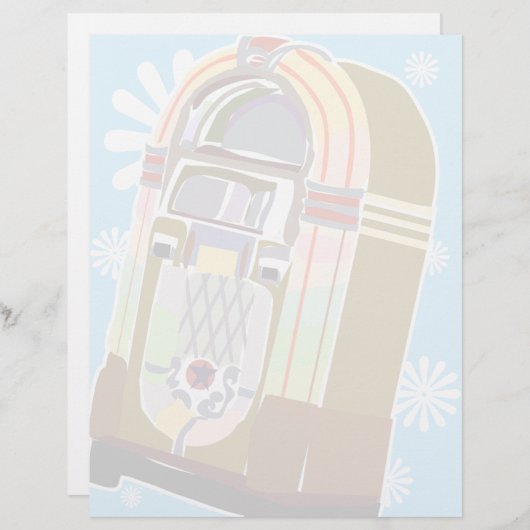 Abgeblendete Jukebox (Vorne/Hinten)