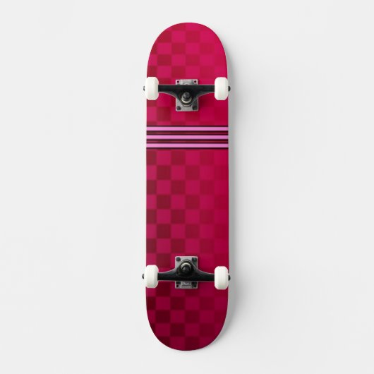 Abgeblendete rote Karton-Skateboard Skateboard (Vorderseite)