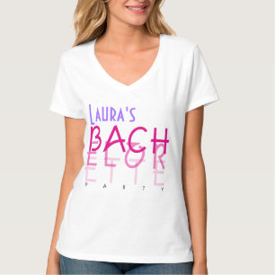 Abgeblendeter Junggeselinnen-Abschied individuell T-Shirt