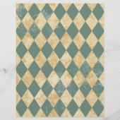 Abgeblendetes Diamantenmuster Flyer (Hinten)