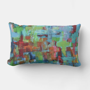 Abgeblendetes Glory Poly Lumbar Throw Kissen