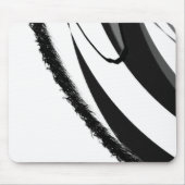 Abgeblendetes Grau Mousepad (Vorne)