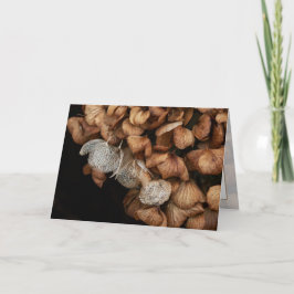 Abgeblendetes Hydrangea Karte