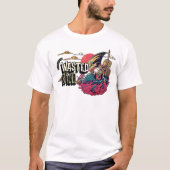 Abgebrannter Schädel: Knochen, Brühe & Co. T-Shirt (Vorderseite)