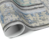 Abgebrochenes hölzernes Packpapier (Rolleneckpunkt)