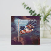 Abgefallen, aber nicht vergessen Raucher- und Torf Einladung (Stehend Vorderseite)