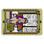 Abgefallen vom Wagenheber_A_4x6 Kühlschrank Magnet (Horizontal)