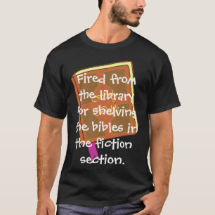 Abgefeuert von der Bibliothek T-Shirt