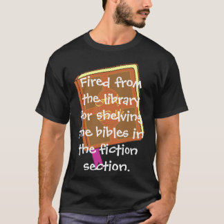 Abgefeuert von der Bibliothek T-Shirt