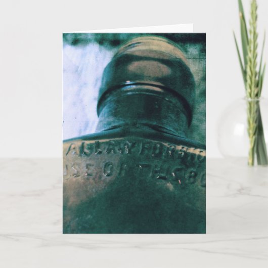 abgefüllt karte (Vorderseite)